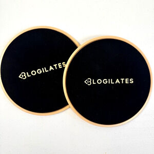 Blogilates Workout Slider Discs 2 Pack Home Gym Equipment, Portable Core Workout